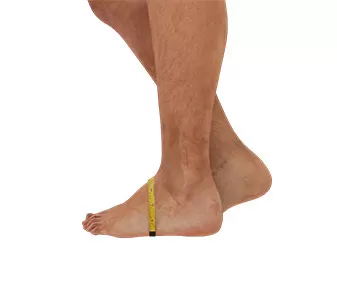 How to measure foot arch