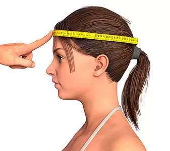 How to measure head circ.